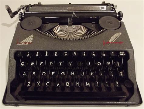 Hermes featherweight typewriter